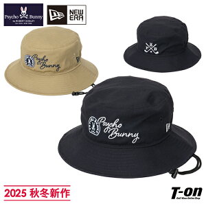 TCRoj[×j[G St Psycho Bunny×NEW ERA GOLF {Ki Y fB[X nbgoPbgnbgcCRbgf NEW ERAR{ Rt ShJ 2025 H~ V St y