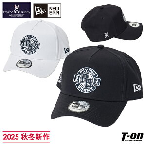 TCRoj[×j[G St Psycho Bunny×NEW ERA GOLF {Ki Y fB[X LbvcCRbgf NEW ERAR{ 9FORTY A-Frame Sby 2025 H~ V St yz