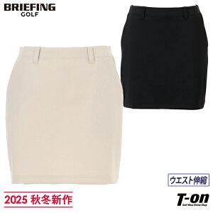 u[tBO St BRIEFING GOLF fB[X XJ[g _{[jbgf EGXgS vIdl 3D LOGO SKIRT 3DS yz 2025 H~ V StEFA
