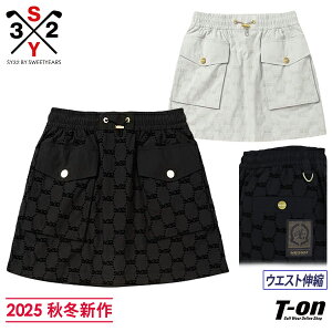 SY32 by SWEET YEARS GOLF GXCT[eBgD oC XB[gC[Y St {Ki fB[X XJ[g Xgb` EGXgLk StbL[vg fUC tbv|Pbg