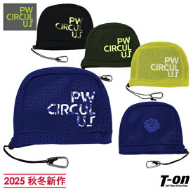 ピーダブリュサーキュラス PW CIRCULUS メンズ レディース アイアンカバー ヘッドカバー メッシュ素材 内側ボア素材 シリコンワッペン 2025 秋冬 新作 ゴルフ【送料無料】