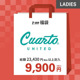 即納　クアルトユナイテッド Cuarto UNITED レディース 福袋 クアルトユナイテッド レディース 総額23,430円以上封入！ 57％OFF～ ウエア3点福袋 人気福袋！お得！数量限定 Cuarto UNITED　 ゴルフウェア