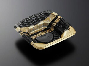 どんぶり CTうつわめし K18 こはくG-BK身 【600枚本体蓋セット】弁当容器 お弁当箱 業務用 使い捨て容器 テイクアウト容器