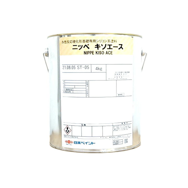 楽天市場】ニッペ キソエース ホワイト 4kg : Tパケ