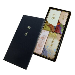 特撰花琳アソート 二種香 紙箱 お線香3種 (花琳・特撰花琳・貴舟) ダルマローソク ご進物用 ご贈答用 お彼岸 お盆 弔事 #193