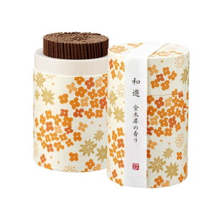 和遊 筒箱 金木犀の香り カメヤマローソク I2012-01-08