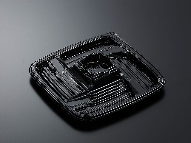 1枚当たり39.8円 オードブル容器 HSデリデコ K27-5 黒-BK 本体蓋セット h00 360枚入り 100%正規品 テイクアウト パーティー皿 未使用品