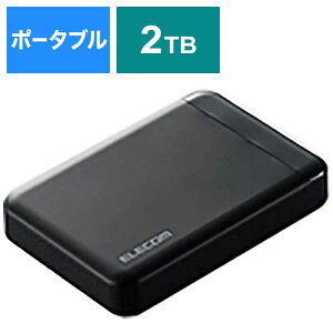 GR ELECOM OtHDD [|[^u^ /2TB] ELP-EDV020UBK