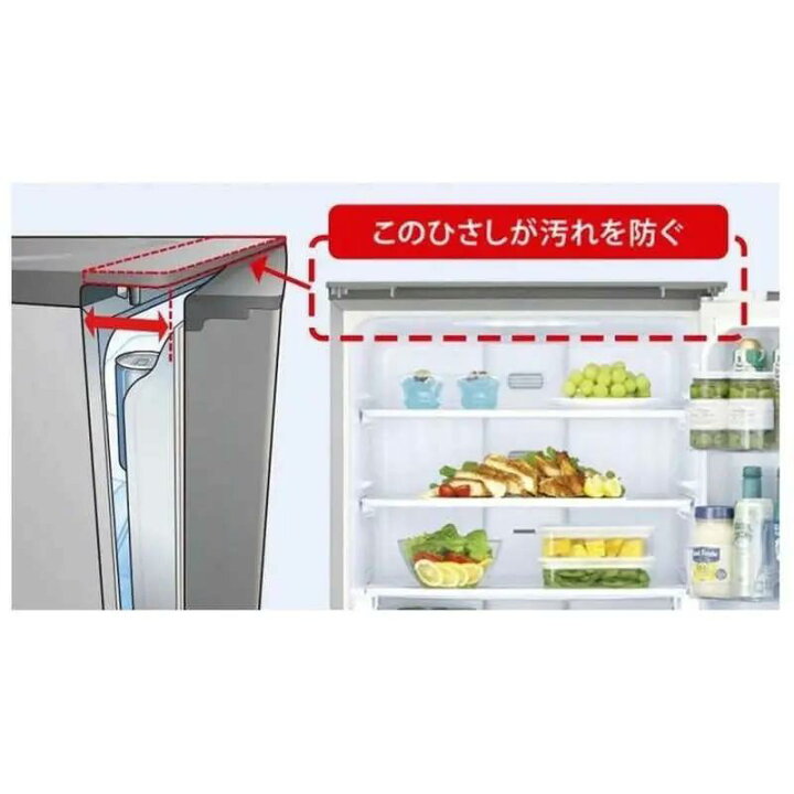 楽天市場】シャープ SHARP 冷蔵庫 5ドア 455L どっちもドア(両開き 