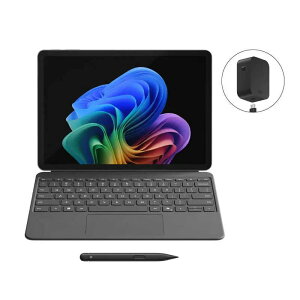 �}�C�N���\�t�g�@Microsoft Surface Pro +�L�[�{�[�h(�X�����y���t)+45W USB-C �[�d�� [12.0�^/Windows11 Home/Snapdragon X Plus/�������F16GB/SSD�F256GB] �X�g�[�� �O���[ EP2-46399