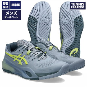 2026 asics �A�V�b�N�X �e�j�X�V���[�Y �I�[���R�[�g �����Y �Q�����]�����[�V����10 / GEL-RESOLUTION X (1041A481-402) �O���[�u���[ × �s�X�^�`�I