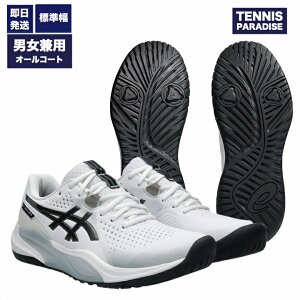 2026 asics �A�V�b�N�X �e�j�X�V���[�Y �I�[���R�[�g ���j�Z�b�N�X �Q���`�������W���[15 / GEL-CHALLENGER 15 (1043A024-101) �z���C�g x �u���b�N