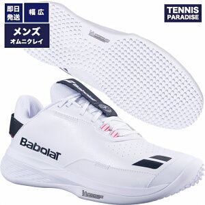 2026 Babolat �o�{�� �e�j�X�V���[�Y �I���j�N���[ �����Y �G�X�G�t�G�b�N�X�G�{ �E�B���u���h��/ SFX EVO SG WIMBLEDON MEN (30S26962C-1001) �z���C�g × �u���b�N