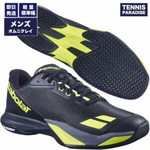 2026 Babolat �o�{�� �e�j�X�V���[�Y �I���j�N���[ �����Y �W�F�b�g�}�b�n4 / Jet Mach 4 SG M (30S26627A-2036) �u���b�N × �C�G���[