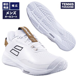 2025 Babolat �o�{�� �e�j�X�V���[�Y �I�[���R�[�g �����Y �G�X�G�t�G�b�N�X �G�{ �E�B���u���h�� / SFX Evo AC M WIMBLEDON (3A0S25C938) �z���C�g × �A�t�^�[�_�[�N