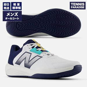 New Balance �j���[�o�����X �e�j�X�V���[�Y �I�[���R�[�g �����Y 696 v6 H 2E / �W��2E (MCH696T62E) �z���C�g