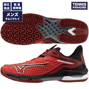 28.5cm�̂݁I2024 mizuno �~�Y�m �e�j�X�V���[�Y �I���j�N���[ �����Y �E�G�[�u�G�N�V�[�h�c�A�[6 / WAVE EXCEED TOUR 6 (61GB247261) ���b�h × �z���C�g × �u���b�N