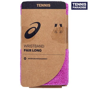 2026 asics �A�V�b�N�X �e�j�X�E�F�A ���j�Z�b�N�X ���X�g�o���h�y�A�����O / WRIST BAND PAIR LONG (3043A142-700) �f�W�^���T�N��