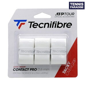 Tecnifibre eNjt@Co[ ejX Obve[v I[o[Obv R^Ngv3PK / Contact Pro (3{) (52ATPCONWH) zCg
