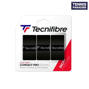 Tecnifibre eNjt@Co[ ejX Obve[v I[o[Obv R^Ngv3PK / Contact Pro (3{) (52VATPCONB) ubN