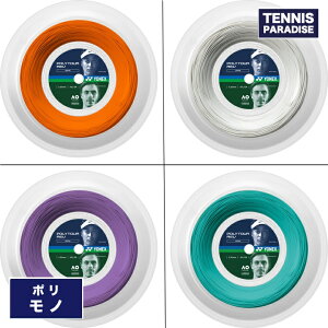 YONEX ���l�b�N�X �e�j�X�K�b�g �|�� �|���c�A�[���u120�E125 / POLYTOUR REV 120�E125 (PTR120R2) (PTR125R2) �u���C�g�I�����W�E�p�[�v���E�z���C�g�E�~���g 200m���[��