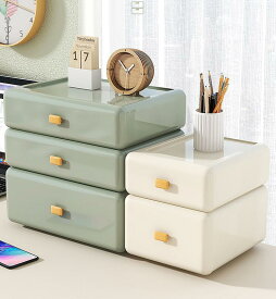 引き出し 卓上収納ケース 収納ボックス プラスチック A4/A5対応 横 小物 2段 3段 滑り止め 大容量 文房具収納 書類ケース 化粧品 事務用品 文書 組み合わせても 頑丈 シンプルでおしゃれ