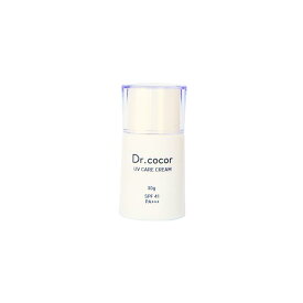 Dr.cocor UVケアクリーム 30gドクターココール 日焼け止め 敏感肌 低刺激 合成色素不使用 合成香料不使用 鉱物油不使用 エタノール不使用 金属封鎖剤不使用 パラベン類不使用 PA+++