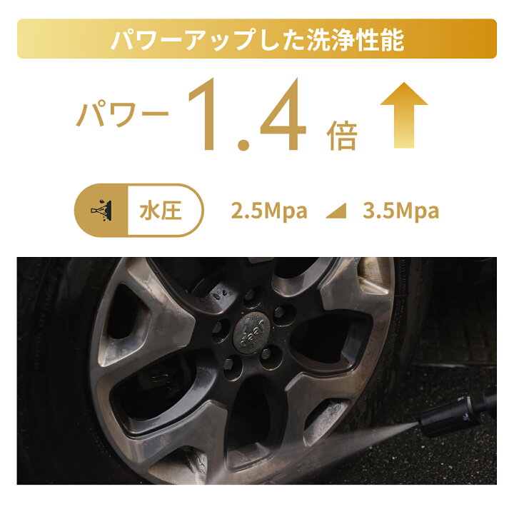 楽天市場】高圧洗浄機 2.0 スタンダードセット コードレス 充電式  