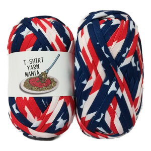 2.【レアカラー柄シリーズ】T-SHIRT YARN MANIA Tシャツヤーンマニア 大人気 tシャツヤーン 糸 1玉あたり約30m(約100g) Tシャツヤーン 伸縮性あり 編み糸 カラフル ヒョウ柄 レオパード柄 幾何学模様