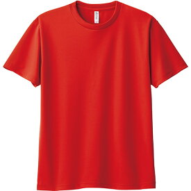 Tシャツ キッズ ジュニア 速乾 メンズ レディース キッズ 大きいサイズ ドライTシャツ 半袖 無地 グリマー(glimmer) 白 黒 体操着 00300-ACT 300act 4.4オンス