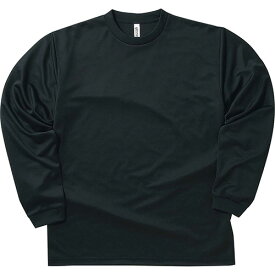 Tシャツ 長袖 メンズ 速乾 レディース 無地 ドライ ロンT スポーツ 4.4オンス グリマー glimmer 00304-ALT ロングスリーブTシャツ 吸汗速乾 UVカット トレーニング インナー 重ね着 ワークウェア 作業着 ユニフォーム 部活大きいサイズ 白 黒 紺 ティーシャツ ロンティー