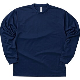 Tシャツ 長袖 メンズ 速乾 レディース 大きいサイズ 無地 ドライ ロンt スポーツ トレーニング ロングスリーブTシャツ グリマー(glimmer) 00304-ALT 4.4オンス