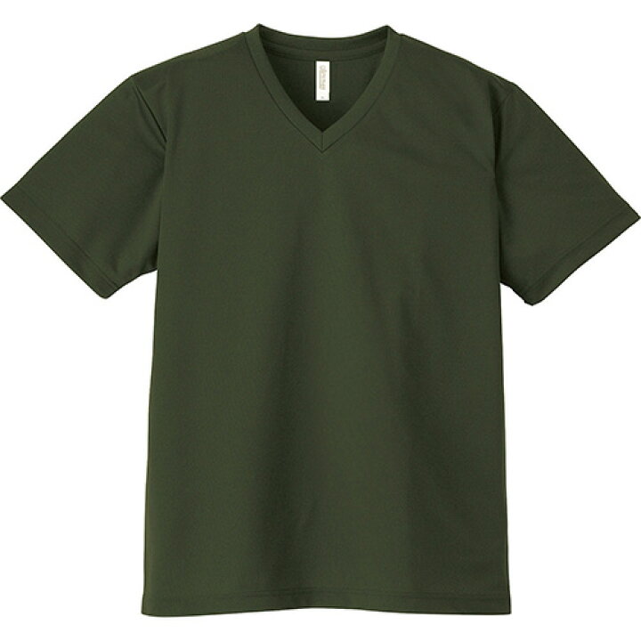 楽天市場】tシャツ vネック メンズ 半袖 ドライ 無地 グリマー glimmer 