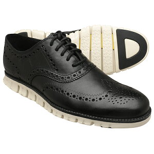 �y�ԕi�����zCole Haan �R�[���n�[�� ZEROGRAND WING OX �[���O�����h �E�B���O �I�b�N�X�t�H�[�h C20720 BLACK / WHITE �u���b�N / �z���C�g �����Y �r�W�l�X�V���[�Y