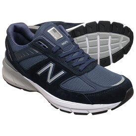 【返品交換可】New Balance ニューバランス M990NV5 NAVY/SILVER ネイビー / シルバー メンズ スニーカー