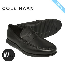 【COLEHAAN 2.ZEROGRAND PENNY】 コールハーン ゼログランド ペニー C33734 BLACK ブラック ローファー 【靴幅 Wide】