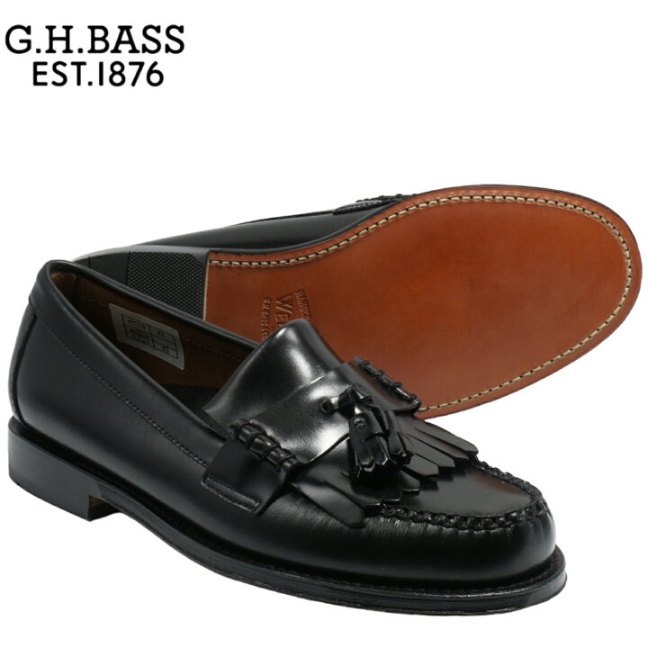 楽天市場】【返品交換可】G.H.BASS バス LAYTON レイトン BLACK 