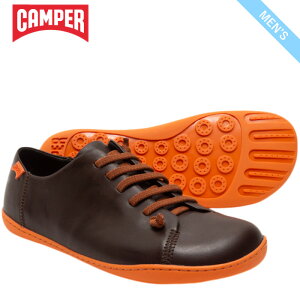�y�ԕi�����z Camper �J���y�[�� PEU CAMI �y�E�E�J�~ K100249-059 MARRON �}���� �����Y �X�j�[�J�[ �{�v ���U�[