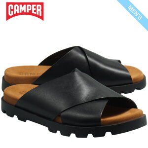 yԕiz Camper Jy[ BRUTUS SANDAL u[gDX T_ K100775-013 BLACK ubN Y T_ {v U[