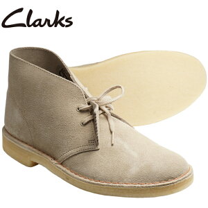 yԕizClarks N[NX DESERT BOOT fU[gu[c 26107881(31695) SAND SUEDE ThXG[h Y u[c