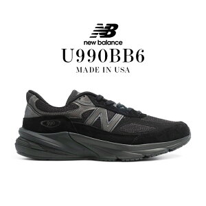 �y�S���i�ԕi�zNew Balance �j���[�o�����X U990BB6 U990BB6 BLACK �u���b�N �����Y �X�j�[�J�[
