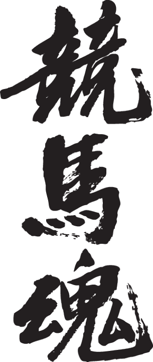 競馬　馬名前入り　第57回日本ダービー　文字プリント 浴衣2枚セット 名前旗 白舞桜 桃色刺繍｜20,000円(税込)｜高さ39cm | 高木人形