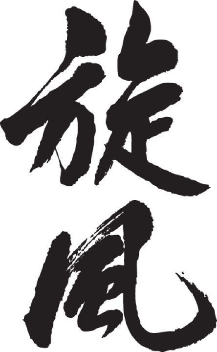 楽天市場】◇旋風(縦書)◇日本一に輝いた現代の名工が書く漢字Tシャツ