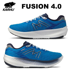 KARHU�i�J���t�jMEN'S FUSION 4.0 IBIZA BLUE / MOOD INDIGO �ʋC�� �V�[�����X ���K�� �X�j�[�J�[�����Y �C kh101012