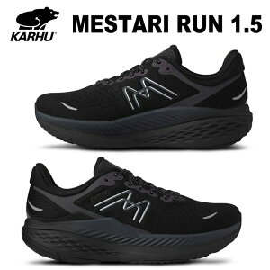 KARHU�i�J���t�jMEN'S MESTARI RUN 1.5 BLACK / BLACK ���X�^�� �ʋC�� �V�[�����X �N�b�V������ ���K�� �~�b�h�\�[�� �X�j�[�J�[�����Y �C kh105010
