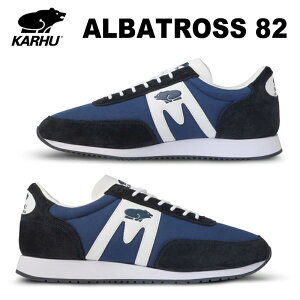 KARHU�i�J���t�jALBATROSS 82 DEEP NAVY/WHITE �G�A�N�b�V�����V���[�Y �A���o�g���X �y�� ���b�V�� �X�j�[�J�[ �V���[�Y �j�����p �C kh802501