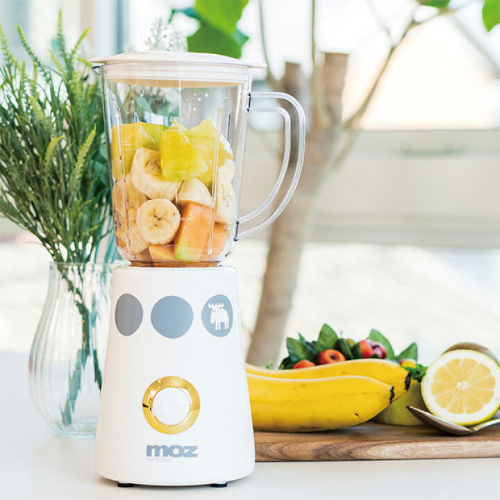 楽天市場】【公式】moz モズ ブレンダー ミキサー 電動 小型 卓上 北欧 