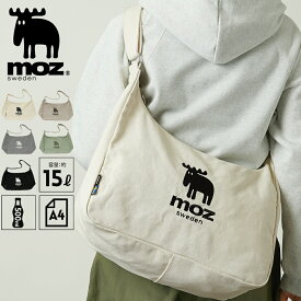 【メーカー公式】moz モズ ショルダーバッグ レディース メンズ キャンバス 帆布 大きい ニュースペーパーバッグ メッセンジャーバッグ ニューレトロ 北欧 ブランド デザイン ヴィンテージ クラシックスタイル ZZHC-07