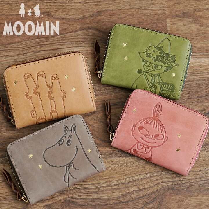 楽天市場】【公式】 MOOMIN ムーミン 二つ折り財布 2つおり お財布 本 