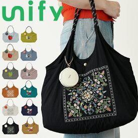 【公式】unify ユニファイ UNPS-01 トート レディース 刺繍トートバッグ エンブロイダリー 意匠登録済 軽量 大容量 大きい 撥水 ロープコードストラップ おしゃれ
